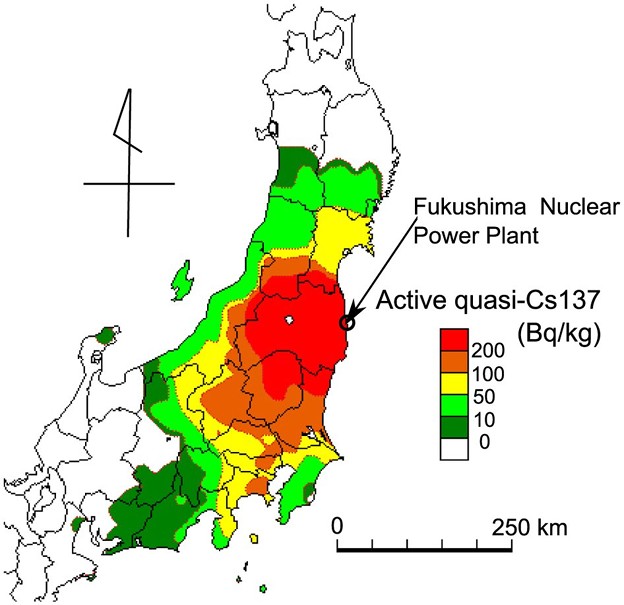 Photos: 2016.06　ネイチャーが公表した日本の放射能汚染