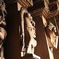 写真: 2010.02.01　ラクシュマナ寺院　内部彫刻-4