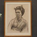 写真: 2011.02.06　東京国立博物館　昔語り図画稿（舞妓半身像）　1896　黒田清輝