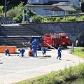 写真: 2011.07.17　和泉川　消防団