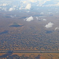 写真: フロリダ半島上空