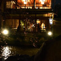 写真: 祇園白川の夜