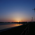 写真: 日の出〜水上メガソーラー