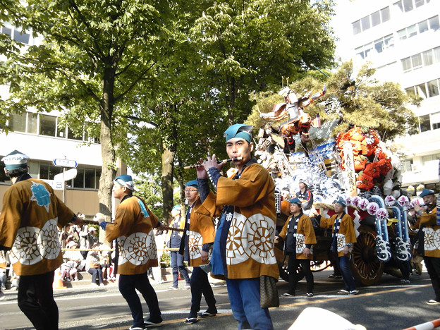 写真: 東北六魂祭パレード