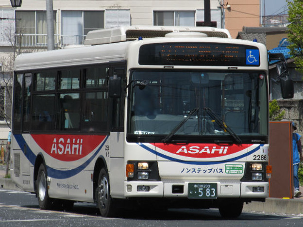 写真: 【朝日バス】 2286号車