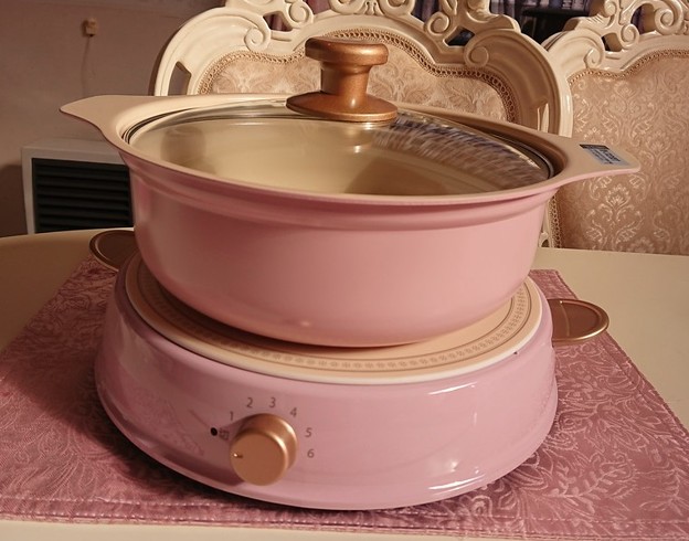 ricopa 卓上型ＩＨ調理器鍋セット
