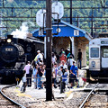 Photos: SLと電車