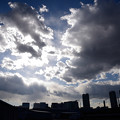 写真: 雲と青空