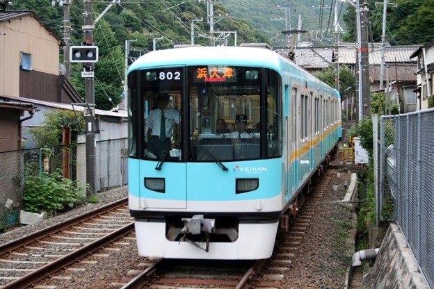 写真: 京阪京津線800系