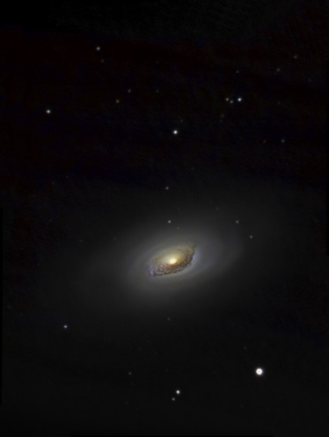 黒眼銀河M64