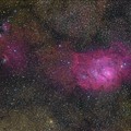 写真: 干潟星雲　M8
