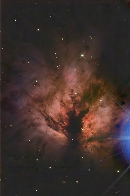 写真: 火炎星雲　NGC2024