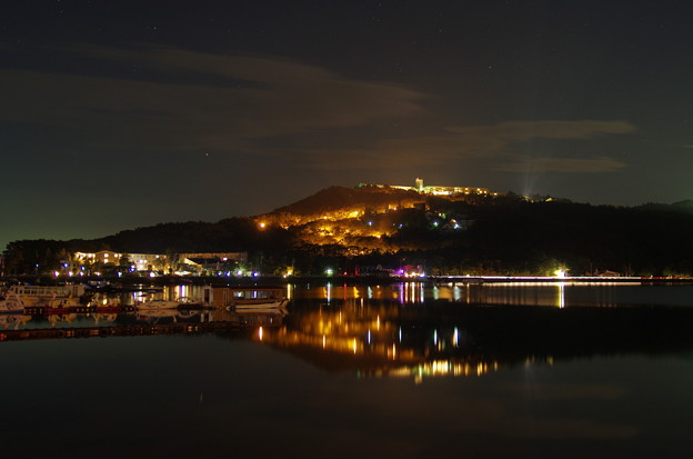 写真: IMGP8309 湖畔の夜景