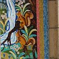 写真: シンデレラ城モザイク壁画のリス二匹_R