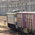 写真: 宇都宮貨物(タ)に進入するEF65 2119牽引高速貨物94レ