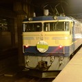 写真: SLシルク両毛号高崎駅到着　最後尾EF65 501
