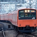 写真: 201系大阪環状線外回り天王寺入線
