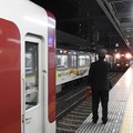 近鉄5800系快速急行阪神尼崎3番入線