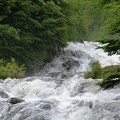 写真: 05-140719_激しい湯川の流れ(竜頭の滝上) (2)