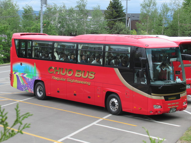 写真: 北海道中央バス　いすゞガーラ　札幌200か26-97