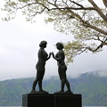 写真: 140518-14東北ツーリング・十和田湖・乙女の像