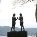写真: 140518-15東北ツーリング・十和田湖・乙女の像