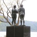 写真: 140518-16東北ツーリング・十和田湖・乙女の像