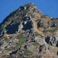 151016-66焼岳登山と上高地・明神から河童橋方向200mあたりからの明神岳