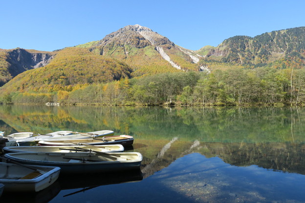 写真: 151016-151焼岳登山と上高地・大正池と焼岳