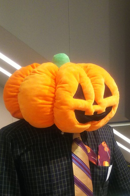 写真: Mr.Pumpkin head