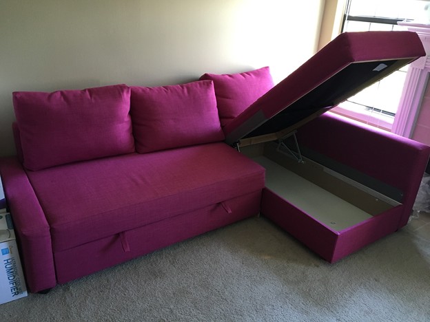 写真: sofa bed $100