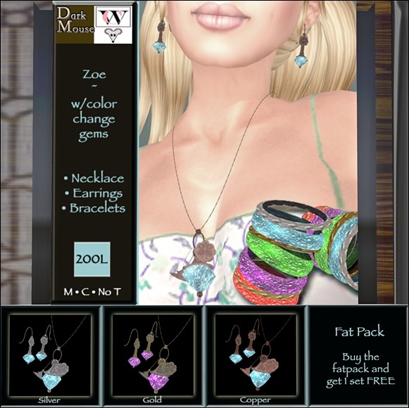 DM Zoe Jewelry Set