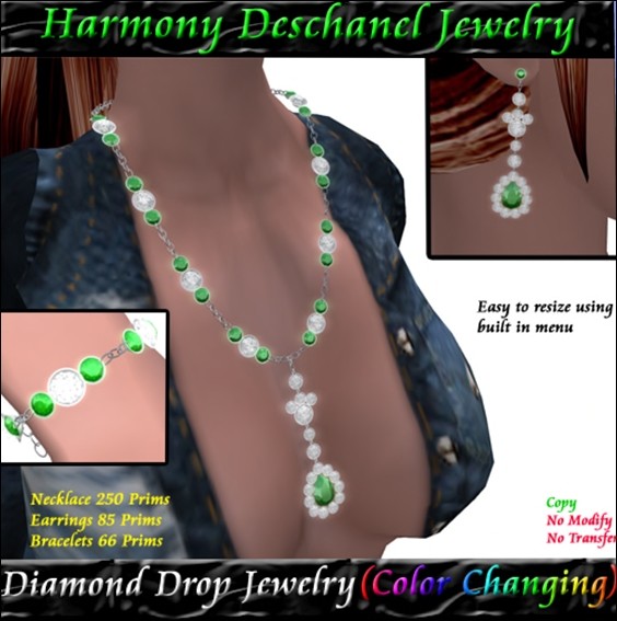 写真: Harmony Deschanel - Diamond Drop Jewelry Color Change (BOXED)