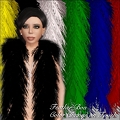 写真: (Caroline's) Feather Boa (color change)
