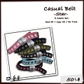 写真: =IZUMIYA=Casual Belt/Star