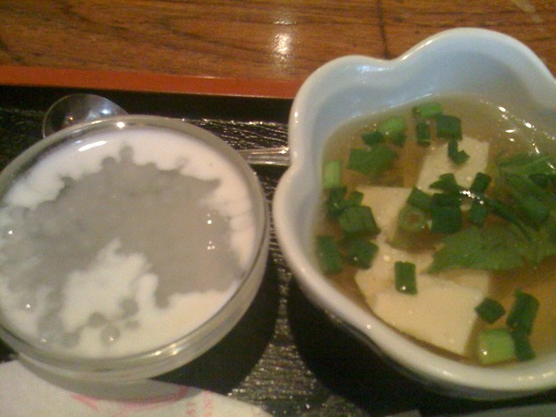 110412 タイ国料理 バンタイ − デザート＋スープ