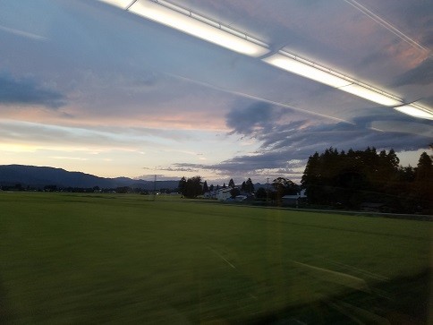 写真: 秋田新幹線の車窓から（2016.9.11）