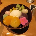 写真: 加賀麩不室屋「麩あんみつ（豆乳アイスのせ）」