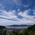 夏の江田島を眺めて