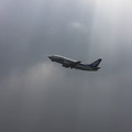 B737-500 JA301K takeoff