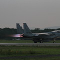 写真: F-15J Night Mission開始