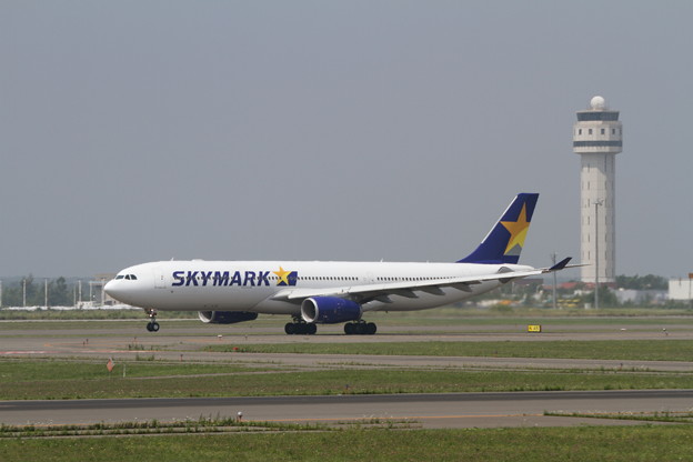 A330-300 SKYMARK就航 JA330B 2014.08