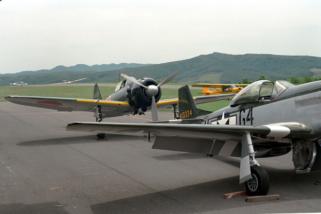 A6M5 零式艦上戦闘機五二型 61-120 豊頃 1995.7.23 (6)