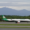 写真: A321 EVA AIR takeoff roll
