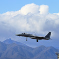 写真: F-15J 201sq approach