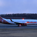 Boeing737-800 Malinda Airways 9M-LCG 到着