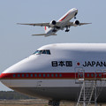 B747からB777へ新旧交代