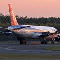 写真: Boeing777 ANA Sunset