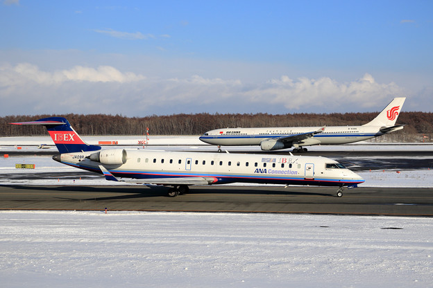 CRJ700 IBEXとA330 CCA