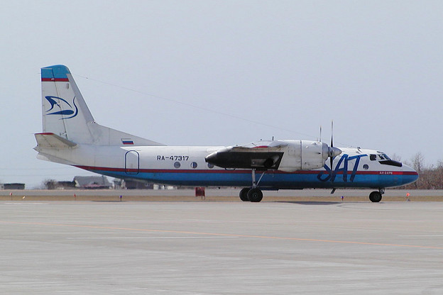 Antonov An-24RV RA-47317 SAT  HKD 2004.03